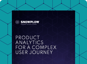 Product analytics for a complex user journey