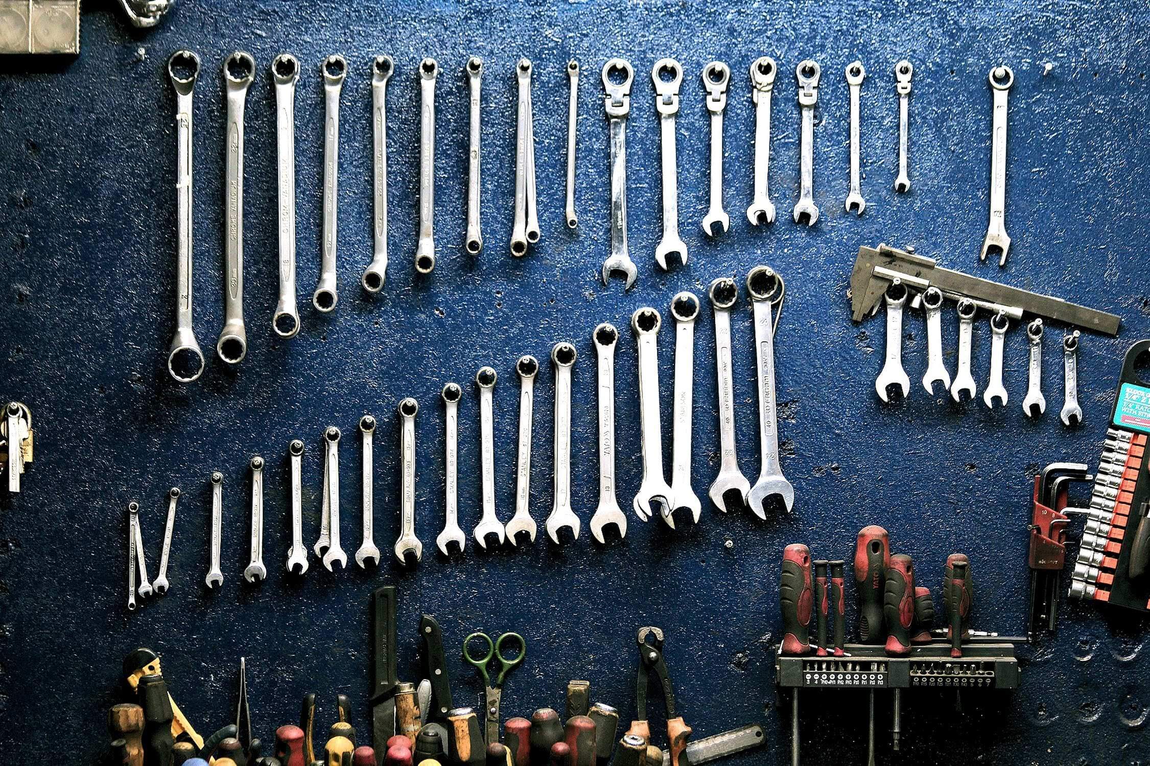 Use a variety of tools to get the job done