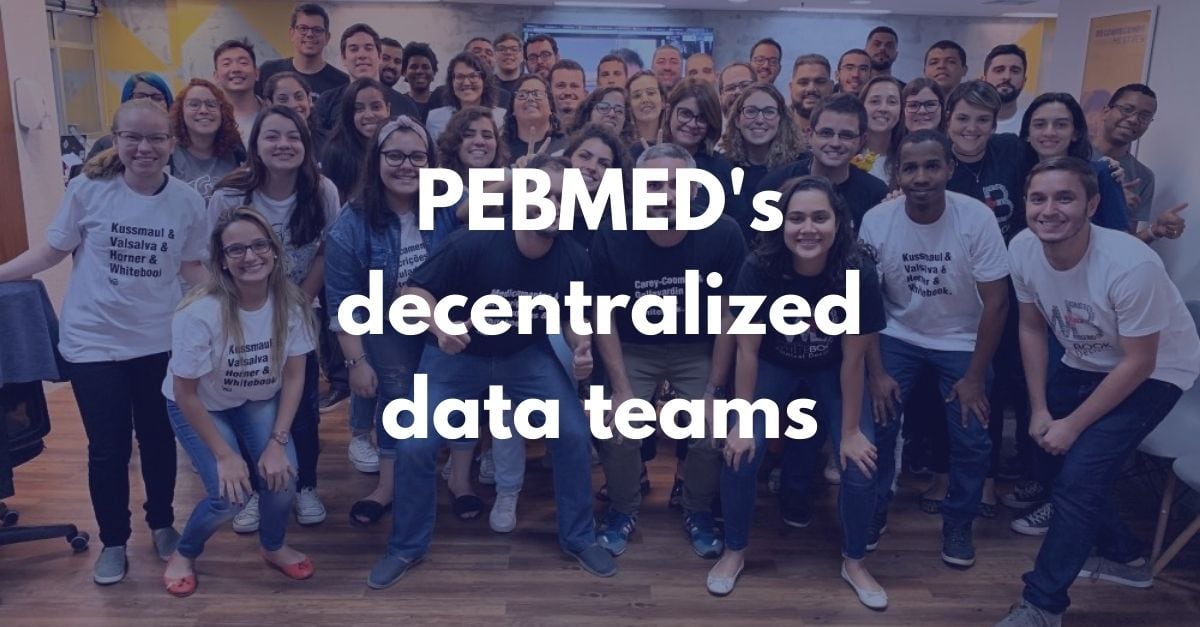 PEBMED's decentralized data team photo